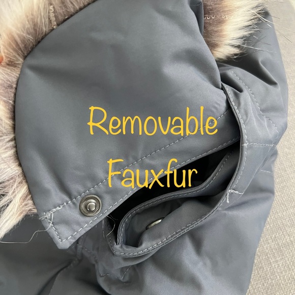 The North Face Mens Bedford 550 Down Parka in Vanadis grey - Picture 5 of 14